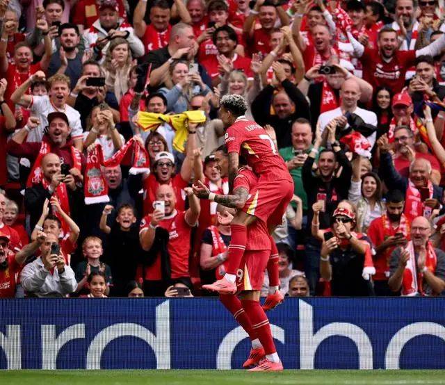 利物浦银星在英超联赛中大获胜利